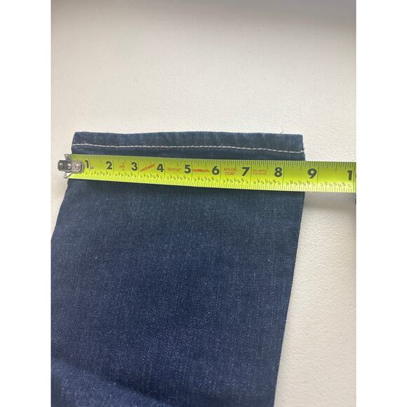 Ariat Fire Resistant Midrise Dark Blue Wash Bootcut Work Jeans Size 28 Short - Picture 15 of 15